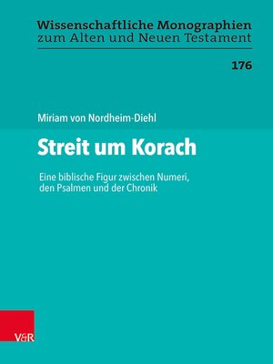 cover image of Streit um Korach
